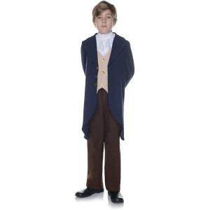 Thomas Jefferson child costume: 6-8