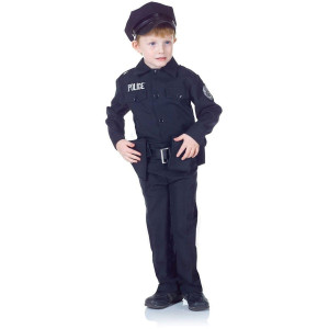 Policeman childs costume: Large