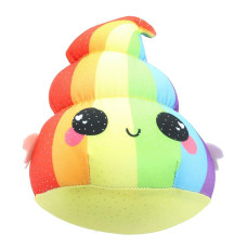 glitter galaxy 6-Inch Rainbow Poop collectible Plush