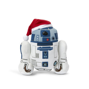 Stuffed Star Wars Plush Toy - 9 Talking Santa R2D2 Doll
