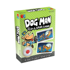 Dog Man Flip-o-Rama card Matching game 2-4 Players