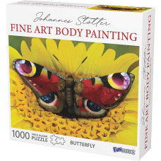 Johannes Stotter Butterfly Body Art 1000 Piece Jigsaw Puzzle