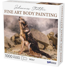 Johannes Stotter Wolf Body Art 1000 Piece Jigsaw Puzzle