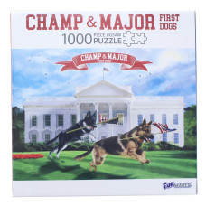 First Dogs champ and Major 1000 Piece Jigsaw Puzzle