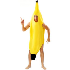 Banana Adult costume, One Size