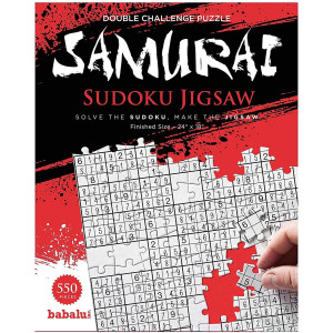 Samurai Sudoku 550 Piece Jigsaw Puzzle