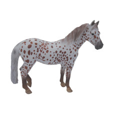 Breyer collectA Series chestnut Leopard British Spotted Pony Mare Model Horse