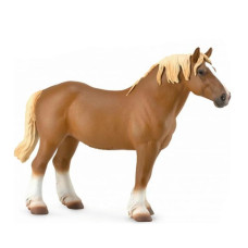 Breyer collectA 118 Model Horse - chestnut Belgian Mare