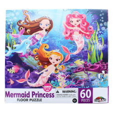 Mermaid Princess 60 Piece Kids Jigsaw Puzzle