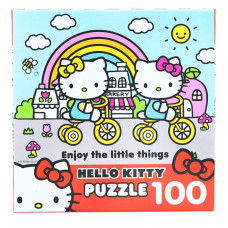 Hello Kitty 100 Piece Jigsaw Puzzle Hello Kitty and Mimmy Sisters