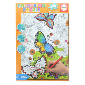 All good Things are Wild and Free 300 Piece coloring Jigsaw Puzzle