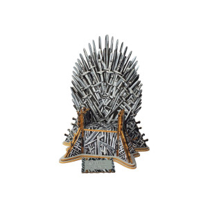 game of Thrones Iron Throne 56 Piece 3D Monument Wood Puzzle