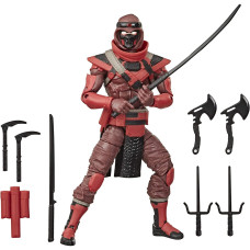 gI Joe classified Series 6 Inch Action Figure Red Ninja