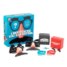I Moustache You A Question Party game 4-6 Players