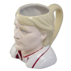 Doctor Who 5th Doctor Peter Davison ceramic 3D Toby Jug Mug