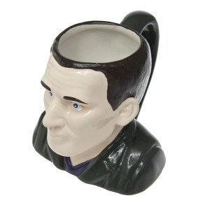 Doctor Who 9th Doctor christopher Eccleston ceramic 3D Toby Jug Mug