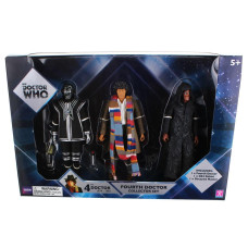 Doctor Who 55 Action Figure Set: 4th Doctor, D84, Decayed Master
