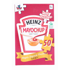 Heinz 50 Piece Mini Jigsaw Puzzle Mayochup