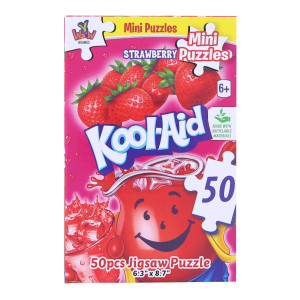 Kool-Aid 50 Piece Mini Jigsaw Puzzle Strawberry