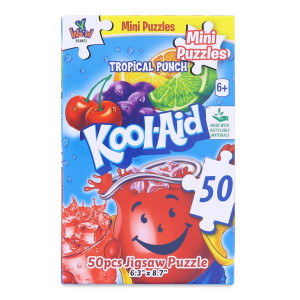 Kool-Aid 50 Piece Mini Jigsaw Puzzle Tropical Punch