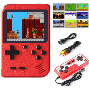 Portable game Pad With 400 games Included + Additional Player controller(D0102HEY6QA)