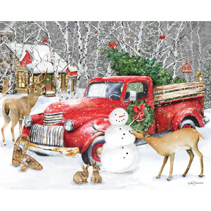 A country christmas 1000 Piece Puzzle