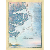 Outer Banks Waterways Map Puzzle