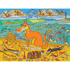 Surf Dogs Beach Treasure Puzzle