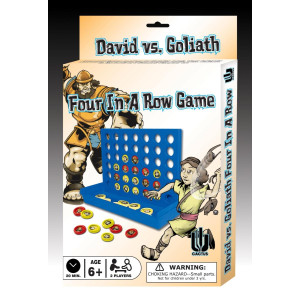 Talicor 6511 David vs goliath Four in Row game - 6 Plus Age