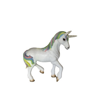 Unicorn Small Rainbow&44 White & Multi color