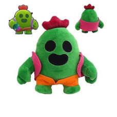 game Brawl Stars cactus Plush Doll Kids gift(D0101HSAPDU)