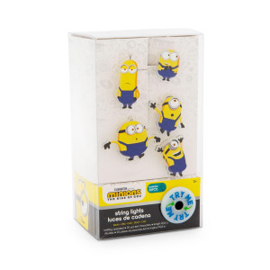 Minions 2: The Rise of gru Multi-character 90-Inch Indoor Figural String Lights