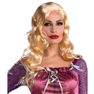 Hocus Pocus Inspired Silly Salem Sister Witch Adult costume Wig One Size