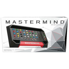 Pressman PRE-3018-06J Mastermind Strategy game of codemaker vs codebreaker, 5, Multi-colored