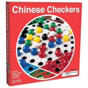 Pressman Chinese Checkers Board Game Redbox Chinese Checkers, 5"