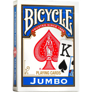 Springbok Bicycle Poker Size Jumbo Index Playing cards (colors May Vary)
