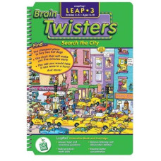 Leap 3 Brain Twisters Book: Search The City