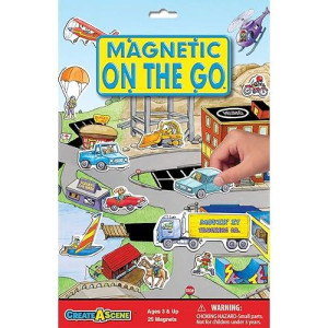 Create-A-Scene Magnetic Playset - On The Go