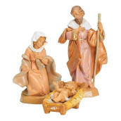 Fontanini By Roman Classic Holy Family Nativity Set, 3-Piece, 5-Inch Each