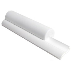 Cleret Dual Bladed Classic Bath Squeegee - All White