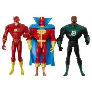 Justice League Unlimited The Flash, Green Lantern, Red Tornado-H2107