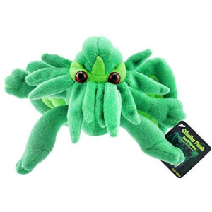 Toy Vault Mini Cthulhu Plush, 8-Inch; Stuffed Horror Toy Based On H.P. Lovecraft'S Weird Fiction, Small Size