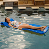 Texas Recreation Sunray 1.25-In Thick Swimming Pool Foam Pool Floating Mattress, Bronze