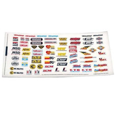 Traxxas 2514 Decal Sponsor Sheet, 293-Pack