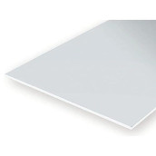 Evergreen 9040 Polystyrene Sheet 150 X 300 X 1.00 Mm Pack Of 2 White