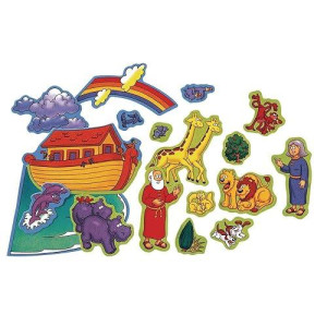 Little Folk Visuals Beginners Bible: Noah'S Ark Precut Flannel/Felt Board Figures, 20 Pieces Set