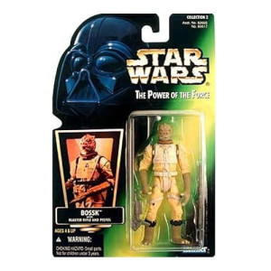 Star Wars Power Of The Force Green Card Bossk Action Figure