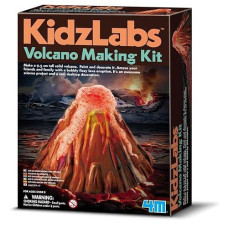 4M Kidzlabs Volcano Making Kit, Diy Science Kit Stem, For Boys & Girls Ages 8+