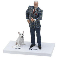 T M P Intl Nhl Legends Series 3 Figure: Don Cherry In Blue Plaid Jacket With Red Tie