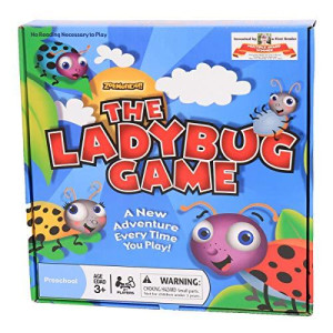 The Lady Bug Game - Award Winning, Kids Board Game - A Super Fun, Educational Game Your Kids Will Love. Easy To Play & Perfect For- Travel, Home, Parties, Gifts Stocking Stuffs